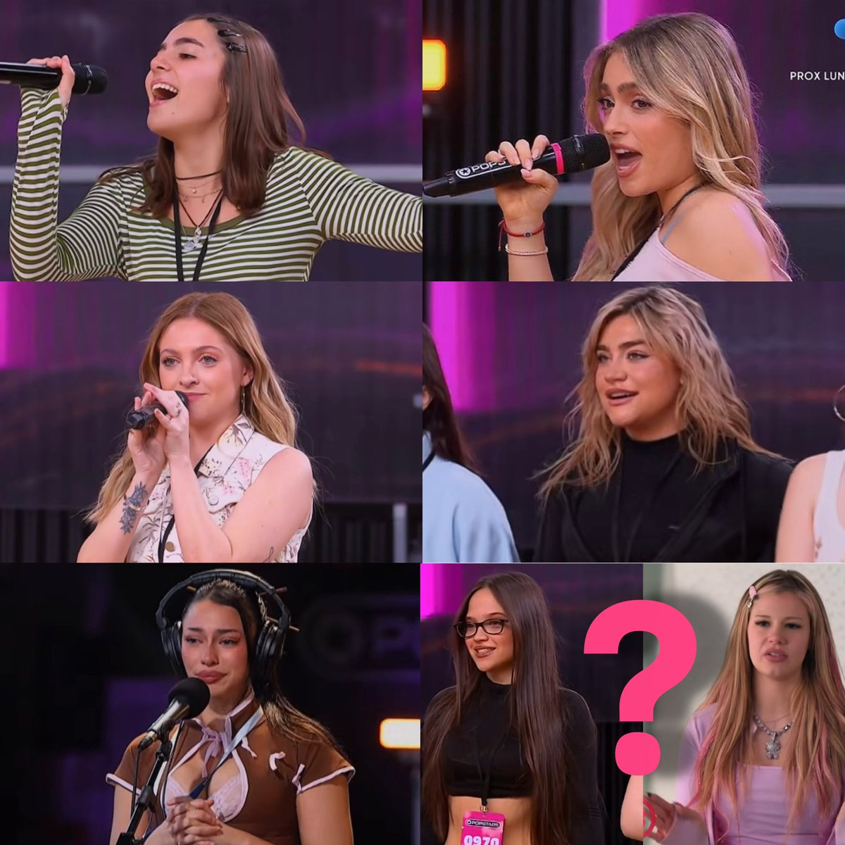 itsmenso's tweet photo. Para mí ellas 5 son las que más chances tienen de quedar en la banda. Son de las que más se destacan en todo, canto, presencia, baile. 
 #Popstars https://t.co/TrQmvsZoqA