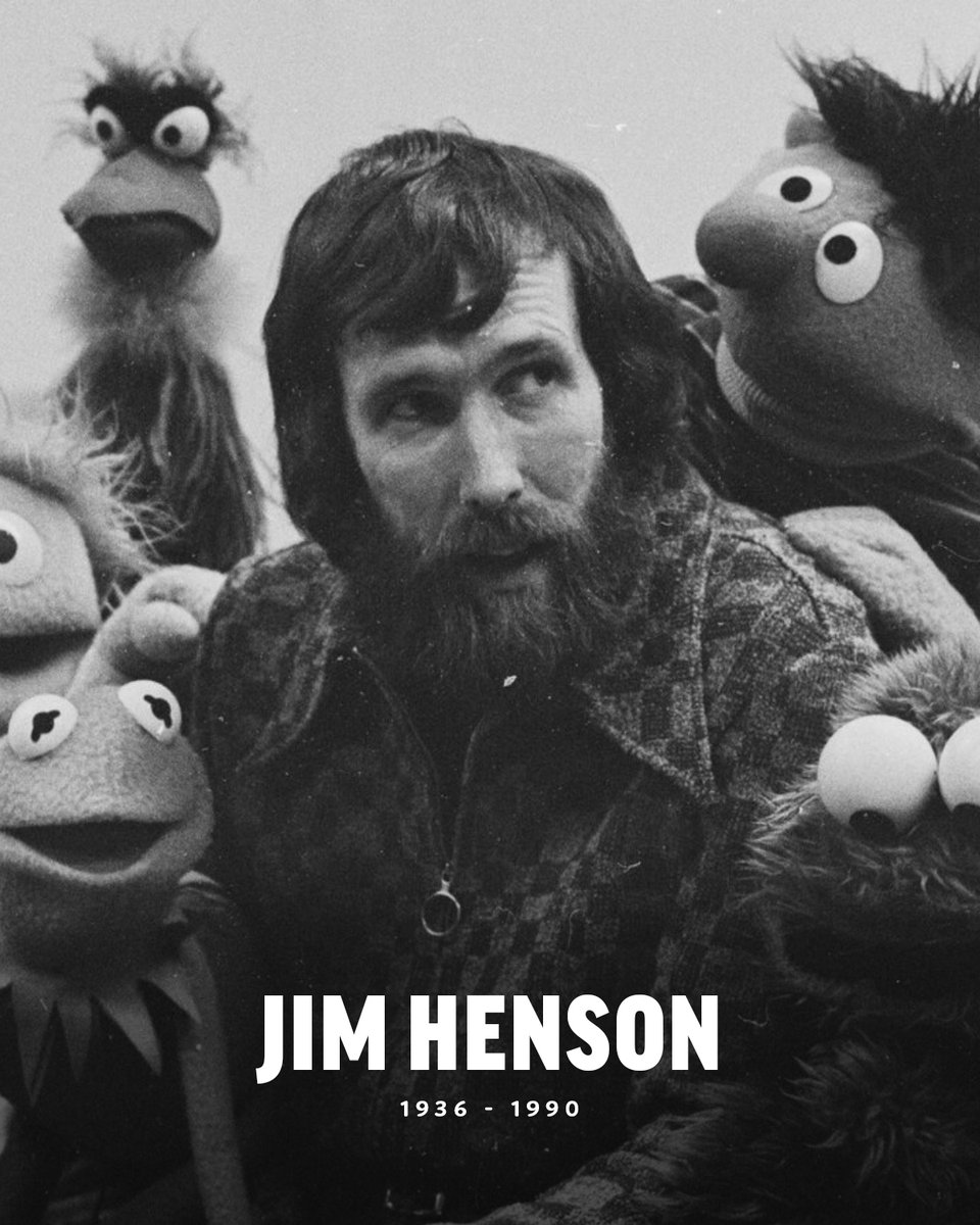 CoveredGeekly's tweet photo. Remembering Jim Henson on his birthday 🕊️ https://t.co/8giE54UqRz