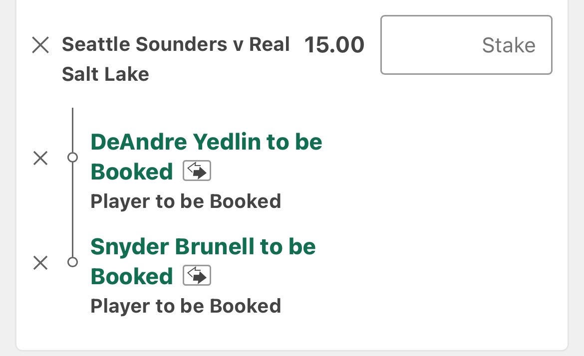 BetModule's tweet photo. Kingston not playing replacing with Brunell

🟨 Yedlin @ 3.50 ( original Price) 

🟨 Brunell @ 5.00 

🟨 Double @ 15.00 https://t.co/tYgM9A7dxT