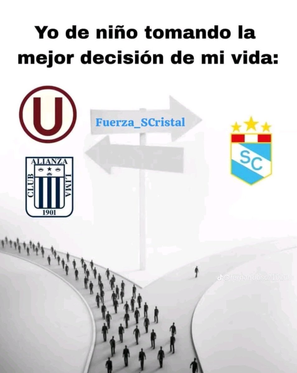 EsportiCristal's tweet photo. La historia de muchos incluyéndome.

Fuerza Cristal tlv 🩵 https://t.co/BBWgIktq9c