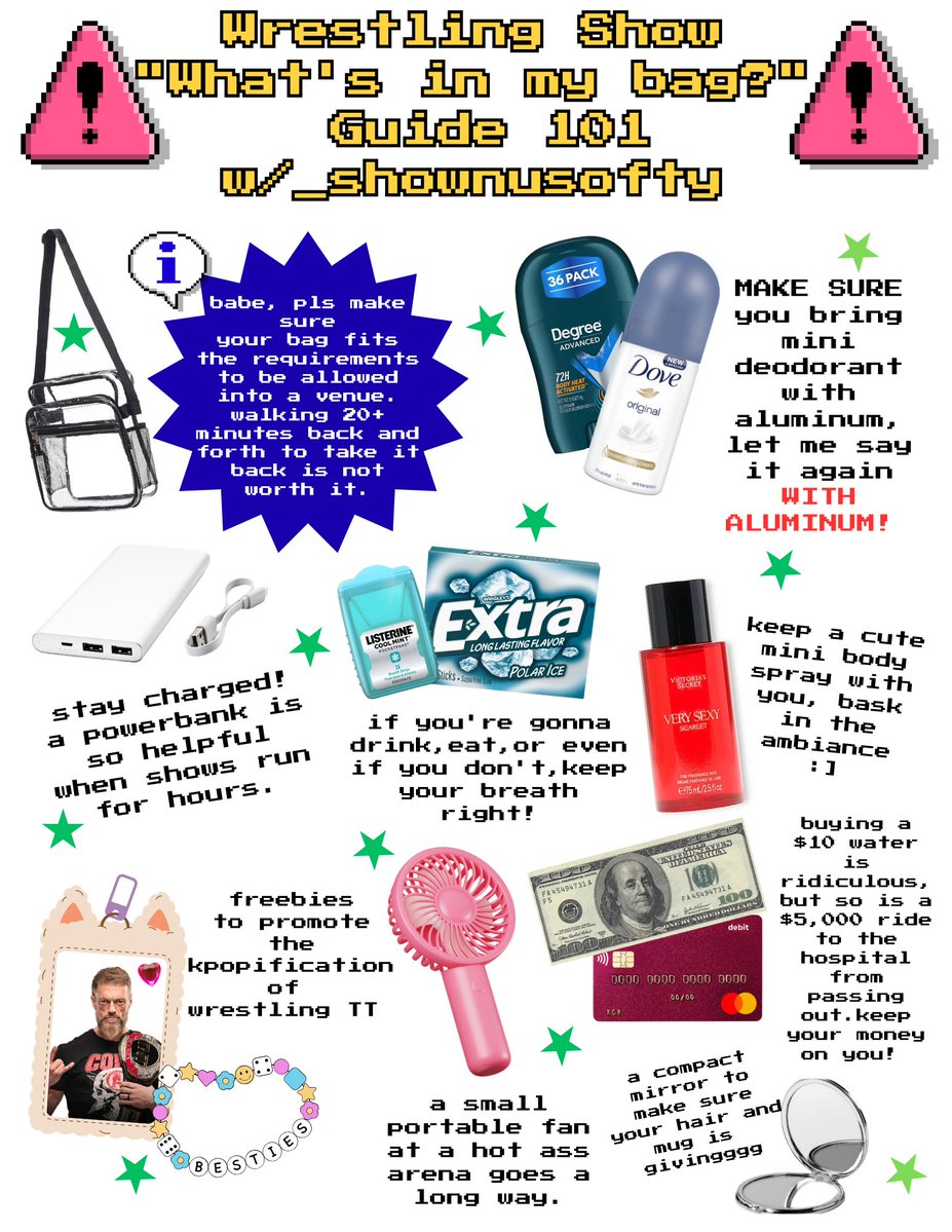 _shownusofty's tweet photo. with aew all out happening this weekend, here's a helpful mini wrestling show guide from an experienced fangirl, mwah mwah! https://t.co/nuYDrUhtJ9
