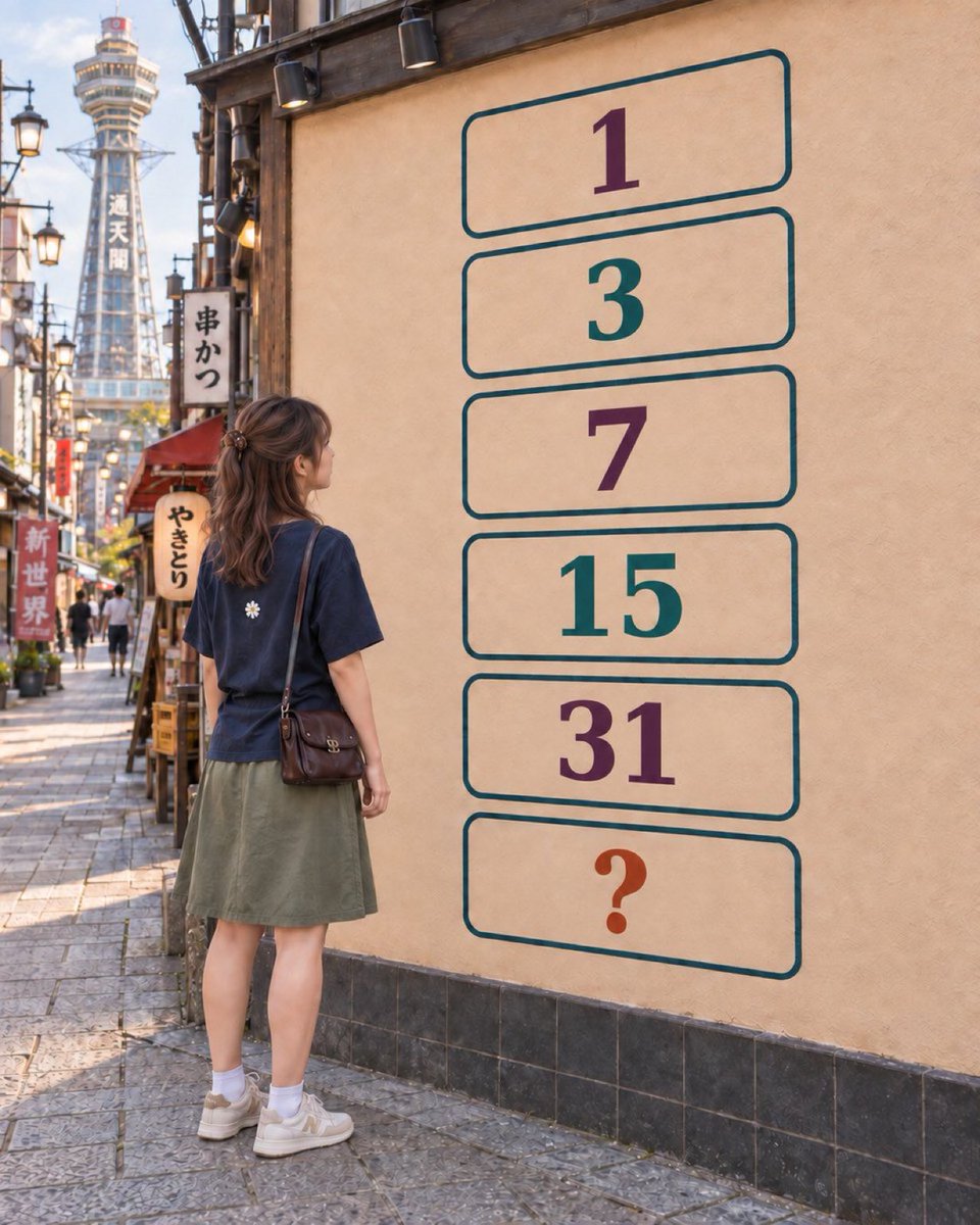 315_abu's tweet photo. Can you notice the pattern between the numbers?

Which number should come instead of the question mark? https://t.co/5hKgctOBRb