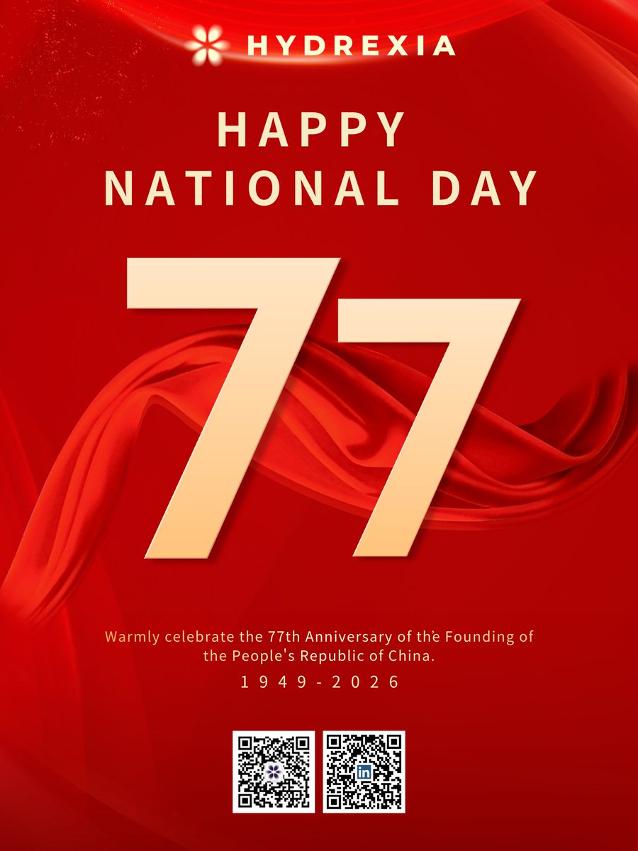 HydrexiaGroup's tweet photo. Happy National Day!

#NationalDay #CarbonNeutrality #HydrogenEnergy https://t.co/hbhrbNKNwj