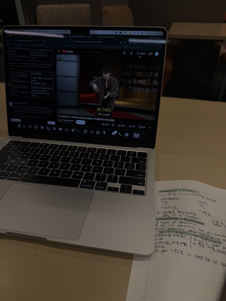 prodsyuga's tweet photo. opened up my korean 1 module from like 3 years ago and relearning https://t.co/i4uiHVRwR5