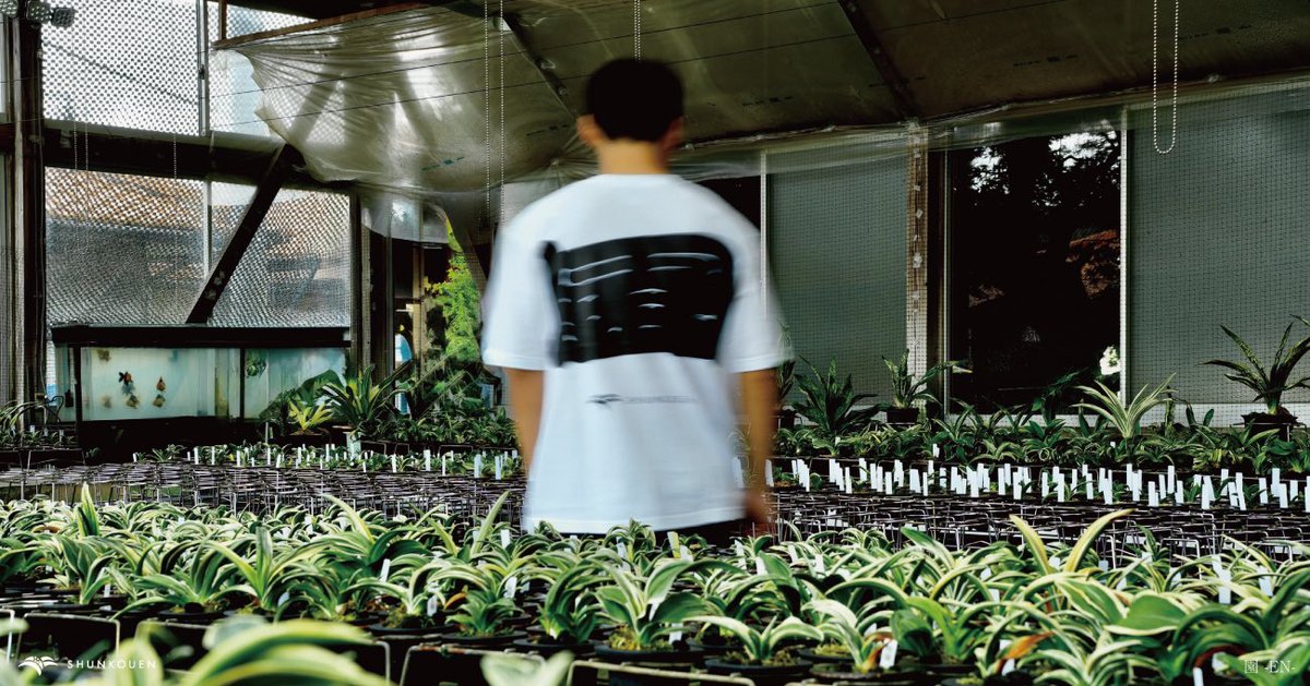 shunkou_en's tweet photo. 春光園「園」T-SHIRT

PRICE：¥6,600（TAX IN）
COLOR：WHITE / BLACK
SIZE：S / M / L / XL（BIG SILHOUETTE）
RELEASE：SEP. 19

※こちらのTシャツは「園」限定での販売となります。

2026 SHUNKOEN, Created by Shisamu Iwase / and A DESIGN LAB https://t.co/x9TxBJxKvG
