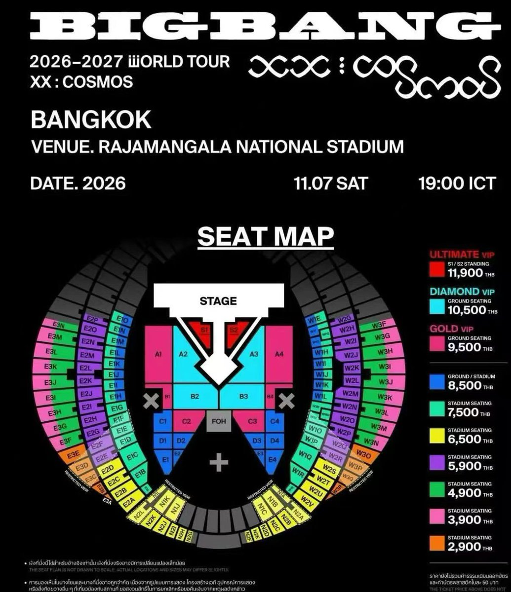 DonMediina's tweet photo. BIGBANG WORLD TOUR XX : COSMOS in Taipei hongkong
10月9日 10日 11日

ビッグバン 香港 台湾 台北 ベトナム ハノイ タイ マンダリン シンガポール チケッティングコンサートチケット代行

VIP1 VIP2 VIP3ランダム
8380区ランダム

#BIGBANG #빅뱅 #ビッグバン #BIGBANGWORLDTOUR #COSMOS_WORLD_TOUR https://t.co/MDtLXr5nLE