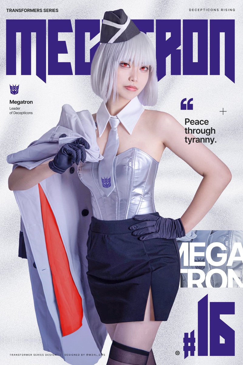 resi_wm's tweet photo. Transformers #humanformers
Megatron

📸 Photo @coszzzzz
🎨 Design @M34L_cms https://t.co/LtoC8AuFE0