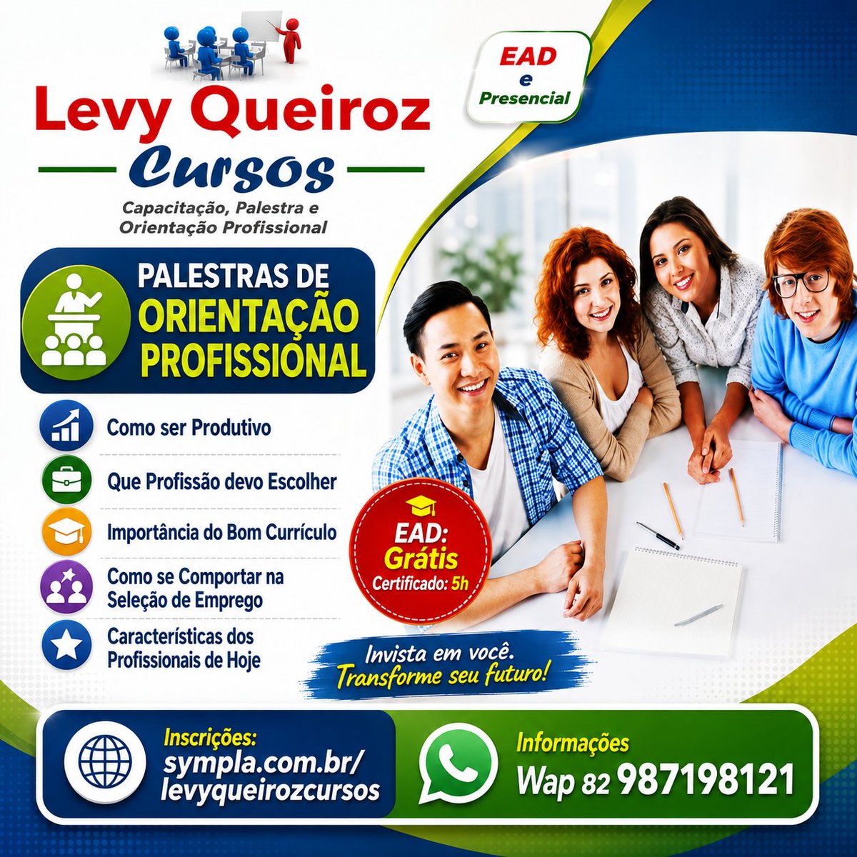levyqueirozcurs's tweet photo. Participe. Acesse: https://t.co/gfmNs2QXiQ https://t.co/coshr4h3He
