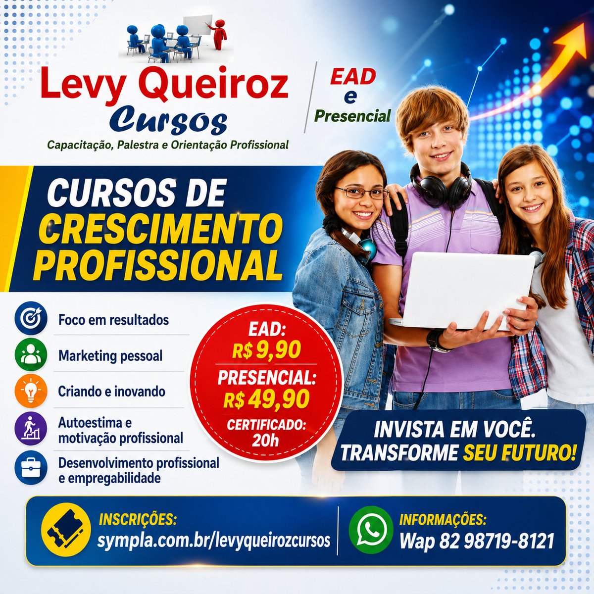 levyqueirozcurs's tweet photo. Participe. Acesse: https://t.co/gfmNs2QXiQ https://t.co/coshr4h3He