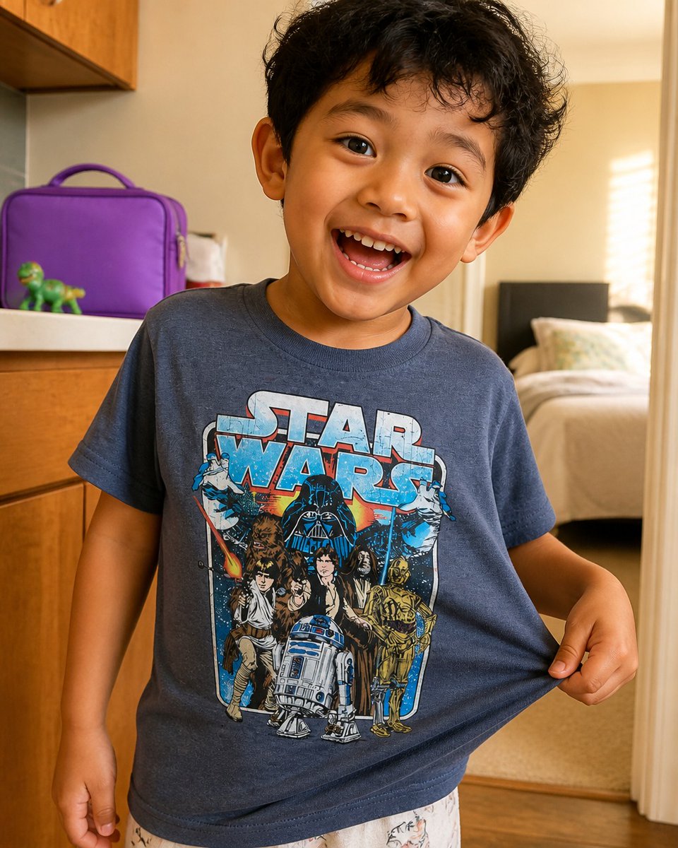 coronel26juan's tweet photo. Boy’s Star Wars Classic Battle T-Shirt. Ready for galactic adventures and big imaginations. https://t.co/hxdCwcinfC