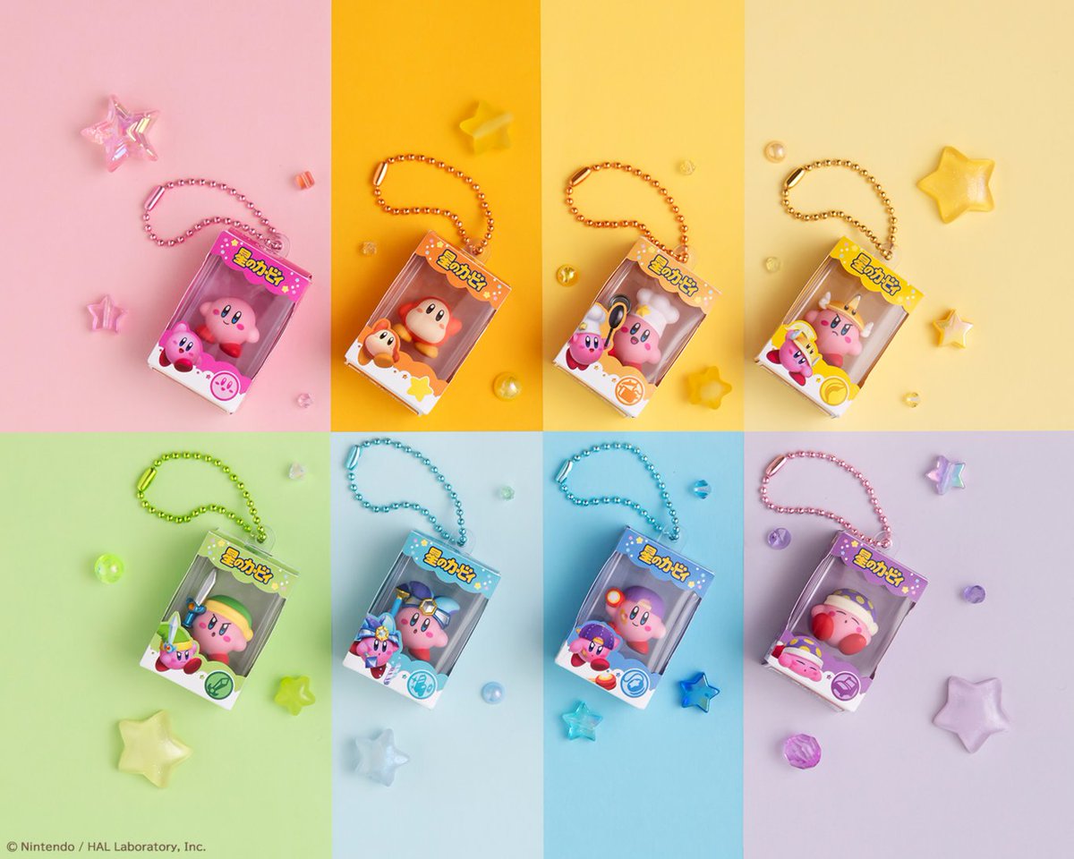 candytoy_c's tweet photo. ＼🌟27年3月発売決定！🌟／

『 #星のカービィ チョコボックス
　 ボックスフィギュアコレクション 』

カービィたちがデザインされた
パッケージフィギュア風のチャーム付き
お菓子が登場です！🍭✨

 詳細は⇒https://t.co/6bpez7nv0z

＃食玩 ＃バンダイ ＃チョコボックス https://t.co/S6rlztGPPv
