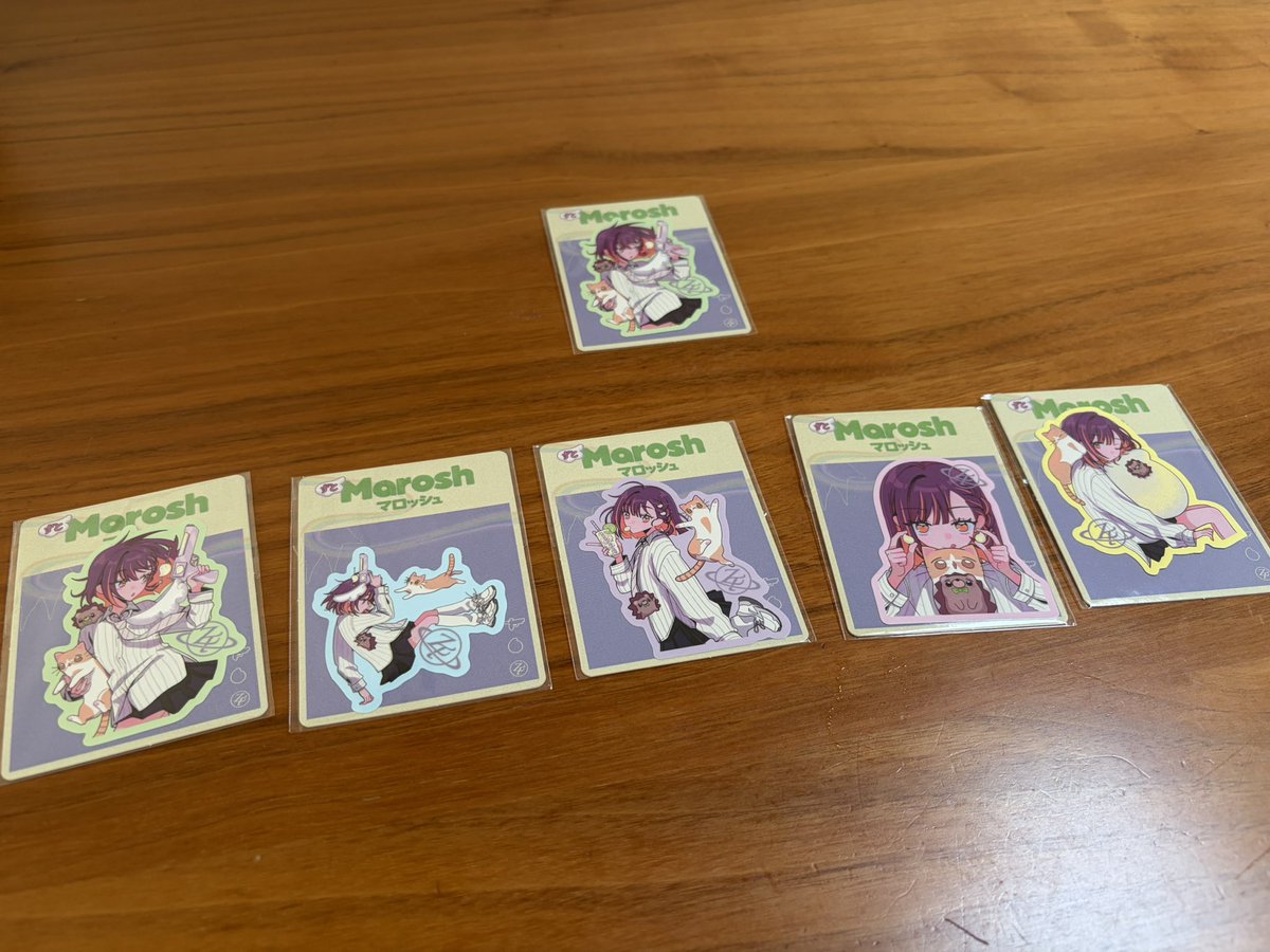 Getsuna_'s tweet photo. 全種類+友達分確保！
店員さんに購入制限聞いたけど無いって言われたしホームページにも見当たらなかったからコンプしたけど大丈夫かな https://t.co/5yGihKqBet