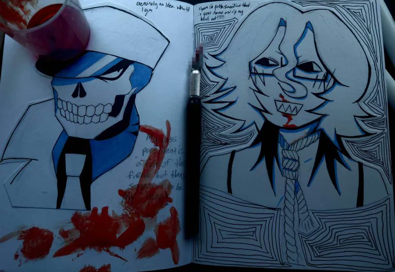 dead_f1lth's tweet photo. genuine fucking bullshit i drew at 4am, nowhere near good, lines are shaky, its not detailed, its not accurate, its cringe, its pathetic, and its idiotic. 
i need to stop drinking 3 energy drinks a day https://t.co/E594CST9wj