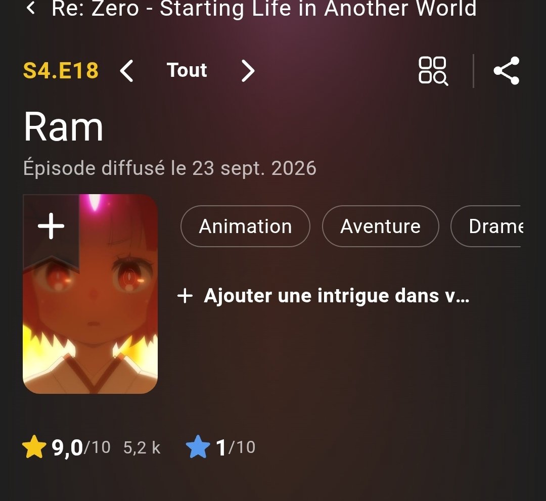 7jjx8's tweet photo. After locking myself in the house all day without going out, I finally accomplished one of my goals. I made over 200 accounts, rated the Re:Zero trash episode a 1, and lowered its rating 😭😭😭🤍🤍

May God give me the strength to keep doing good deeds... and there’s more to come https://t.co/QQf78NTFi3
