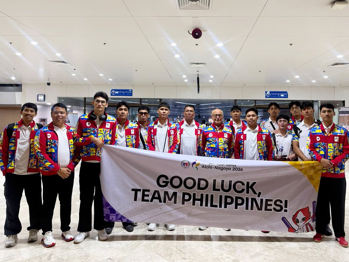 tj_canino's tweet photo. OUR 🇵🇭 ALAS MEN ARE HEADING TO JAPAN FOR THE 2026 ASIAN GAMES:

Bagunas • Espejo • Garcia • Buddin
Ordiales • L. Mendoza
Magalaman • Taguibolos • Josafat
Villados • Ancheta
Ybañez

They are pooled with 🇨🇳China, 🇰🇷South Korea, and 🇹🇼Chinese-Taipei. https://t.co/au2QzuTGrO