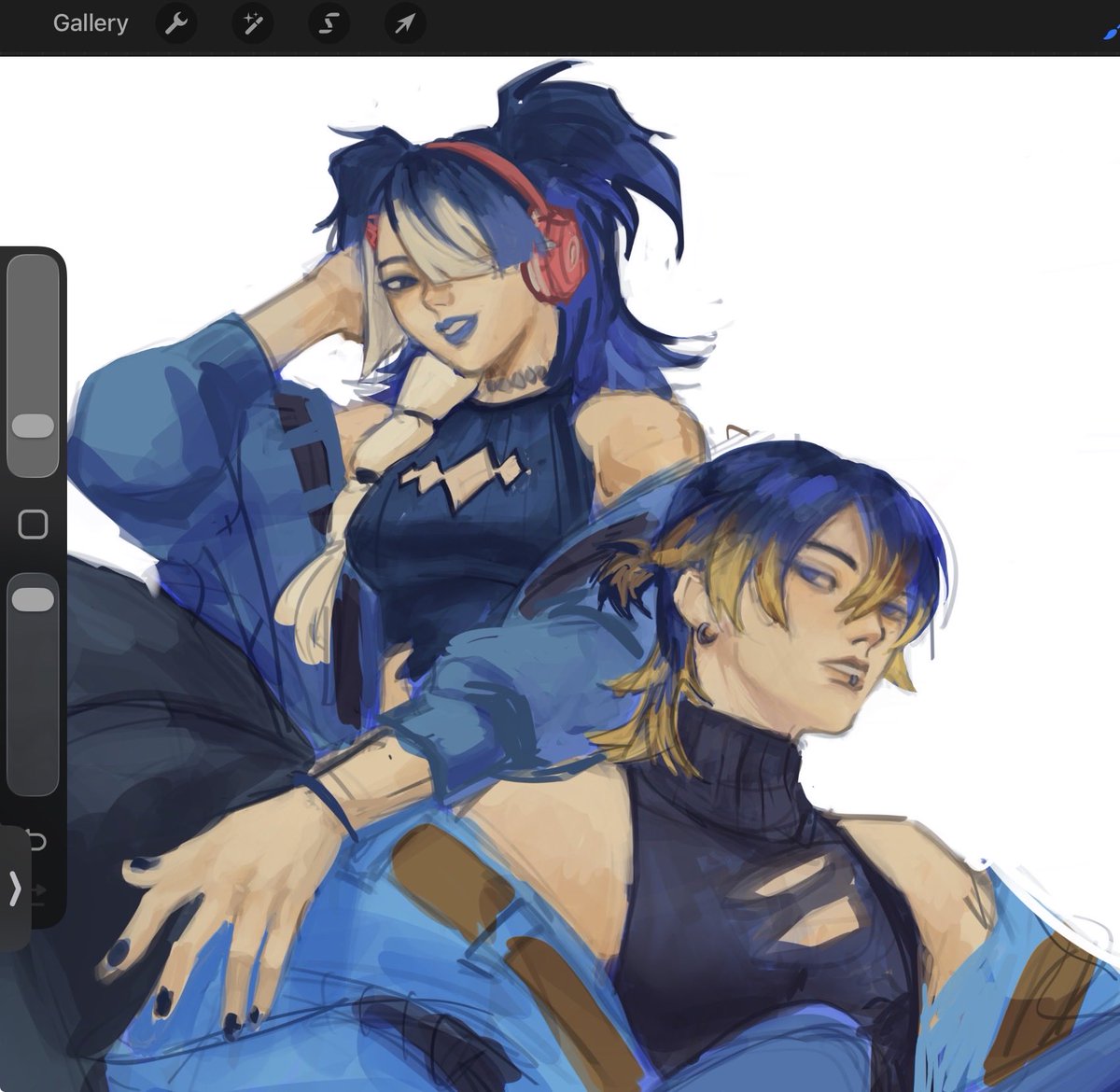 m0shd0sh's tweet photo. wanted to doodle them i love the new fits #aphelios #alune #HEARTSTEEL‌ https://t.co/0rOEPg5aF5