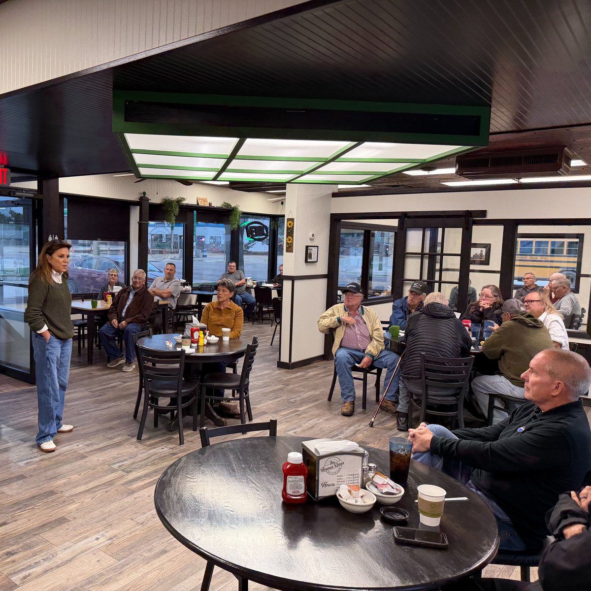 Michele_Tafoya's tweet photo. Day 2 of our Southwest Minnesota tour included a diner in Pipestone, a coffee house in Worthington, a steakhouse in Windom, and a community room in Madison Lake.

Across our two days in Southwest, we heard how Minnesotans in these great cities feel left behind by politicians.

I have a message for you, Southwest Minnesota. I will not let your communities be ignored. I’ll take your concerns with me to Washington and make sure your voices are heard.