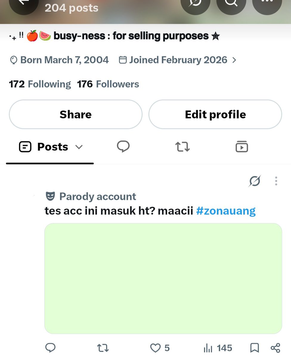 perayaanmalam's tweet photo. @aintmoya Acc masuk HT NT F100 🏷 50k, f200 🏷 60k verif gmail https://t.co/biVgYCqj2o
