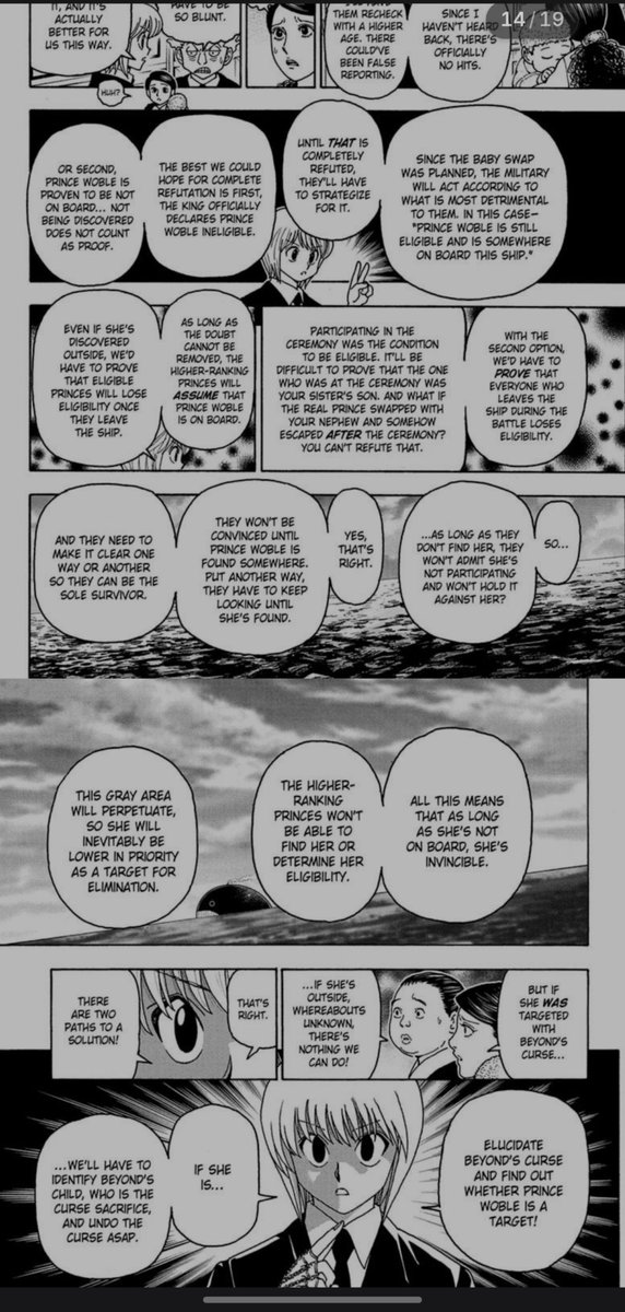 oceanwavws's tweet photo. my head hurts a little every time I read a long ass convo between hunters or the princes 😵‍💫 https://t.co/9K4Kn9CHhJ