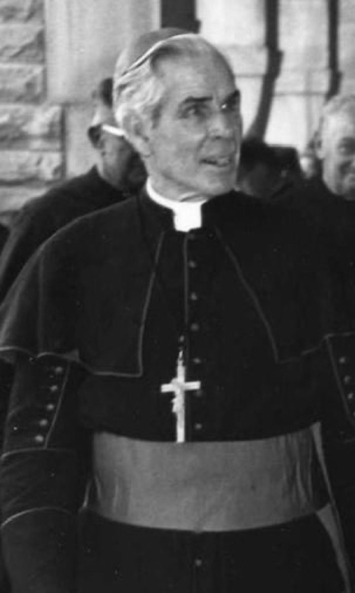 CatholicFQ's tweet photo. “Before the sin, Satan assures us it is of no consequence; after the sin, he persuades us that it is unforgivable.”

- Fulton J. Sheen https://t.co/FKEz2DqKsv