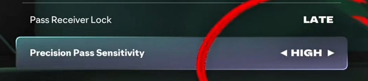 EAsportsFCleak's tweet photo. 🚨How to Fix Passing on #FC27🚨

1. Go to Game Settings
2. Scroll down to Passing
3. Find Precision Pass Sensitivity 
4. Select High

Passing feels better and almost close to FC 26✅

R1 passes are incredibly better too🤩🤩

🔖 Bookmark and 📌 Save to help the community https://t.co/aT0jHGYWb2
