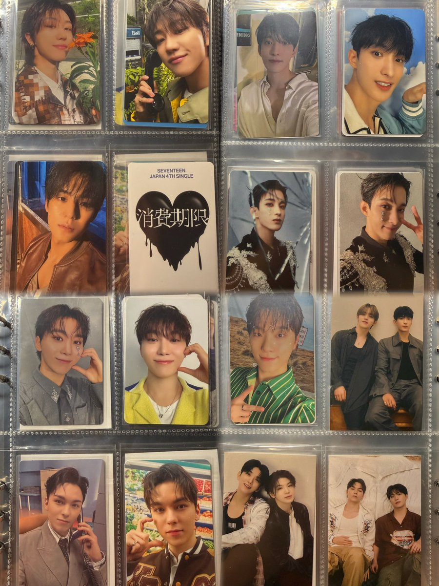 S6bm7's tweet photo. SEVENTEEN セブチ トレカ 交換 過去物 買取 スンチョルジョンハンジョシュアジュンホシウォヌウジミンハオミンギュドギョムスングァンバーノンディノ

譲▶︎画像のもの

求▶︎ジョンハン、ジュン、買取
     ENHYPENジョンウォン、ジェイ

郵送希望📮
お気軽にお声かけください🙇‍♀️ https://t.co/O6Rl7JCI4S
