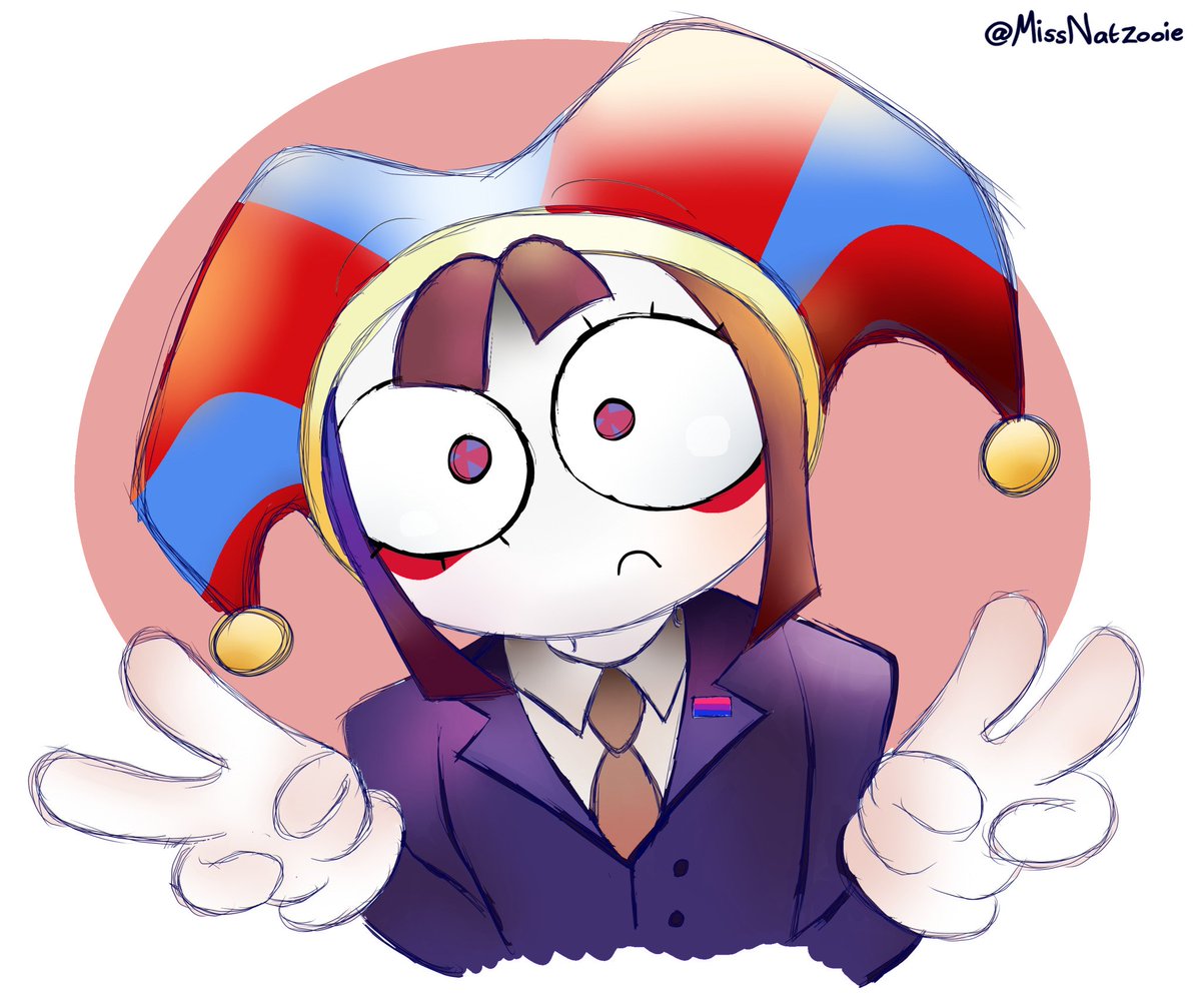 MissNatzooie's tweet photo. President Pomni my beloved
#theamazingdigitalcircus #tadc #pomni https://t.co/QcMRrfWuhv