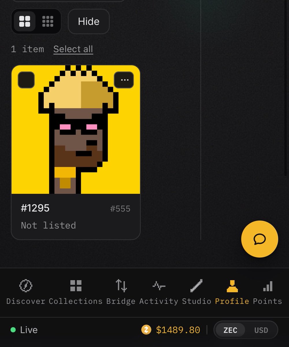 SwapUser's tweet photo. @zecpunksnft @zecpunksnft #PUNKS https://t.co/3M1FrDz8mV