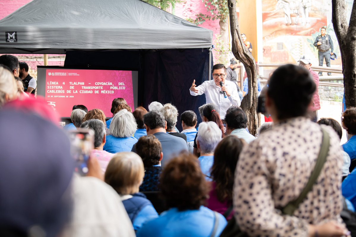 Alberto_Vanegas's tweet photo. Con el compromiso de llevar la información directamente al territorio, hoy realizamos una asamblea informativa en Campo Xóchitl sobre la Línea 4 del Cablebús Tlalpan-Coyoacán. Este fue un espacio dedicado enteramente a escuchar las inquietudes de los vecinos sobre el proyecto que conectará Pedregal de San Nicolás con Universidad a través de ocho estaciones. El mayor impacto de esta obra no estará en los mapas, sino en la calidad de vida de la gente, al disminuir drásticamente los tiempos de viaje a solo cuarenta minutos totales. Ganar tiempo es ganar salud y tranquilidad para las familias, por lo que seguimos trabajando con las puertas abiertas y manteniendo un diálogo constante y transparente en cada rincón de Tlalpan. ✨🇲🇽🚠

📸: @eduardomarquezsiguenza 

#Cablebús #TransportePúblico #MovilidadIntegrada #Tlalpan #AlbertoVanegas