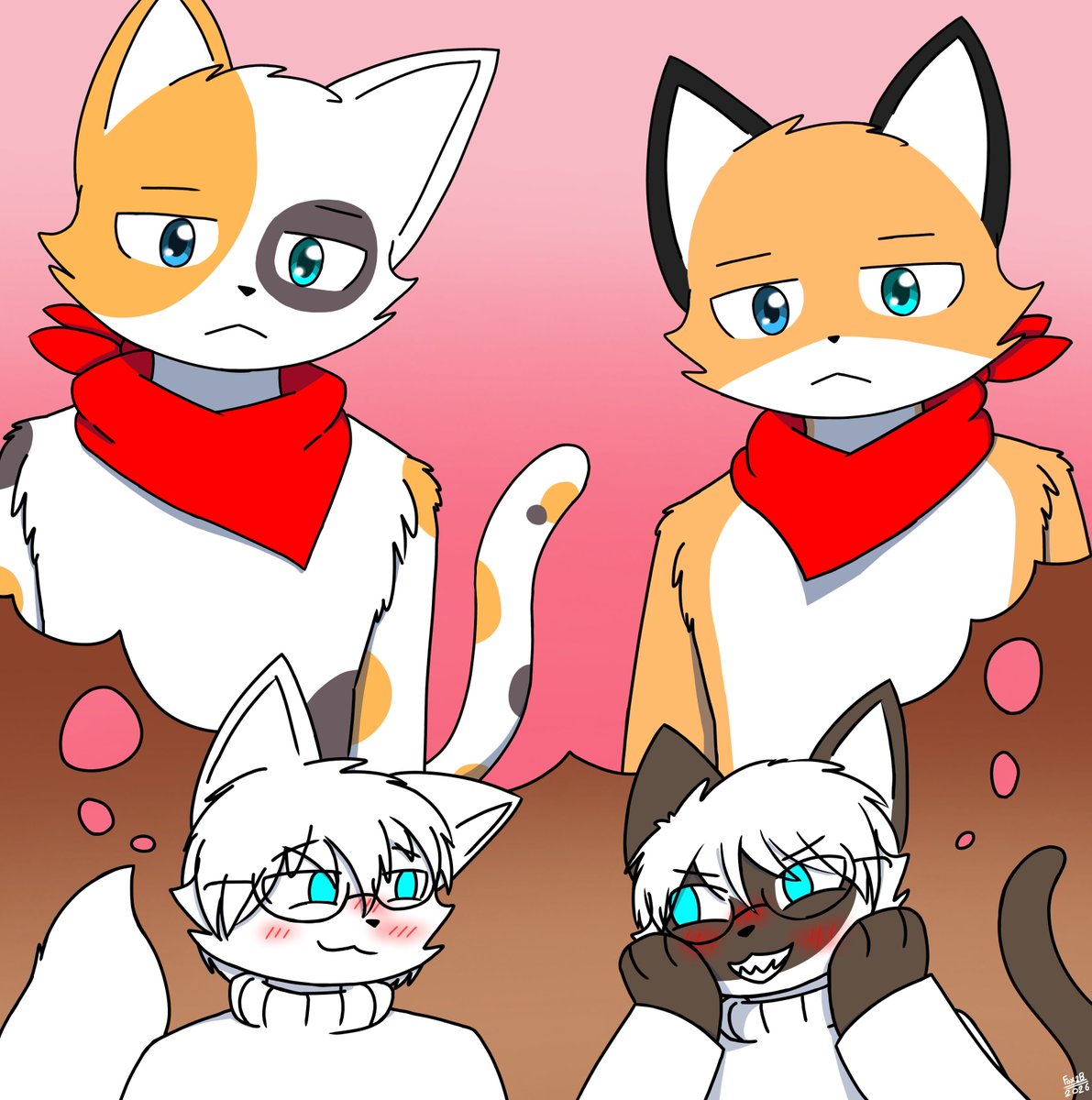 fox_2b47689's tweet photo. 🐱💓 The Charm of Foxes and Cats 💓🦊
@pamacggfox
#furry #kemono #foxfurry #fox #redfox #cat #furrycat #SiameseCat #CalicoCat https://t.co/7vfEvVnAdB