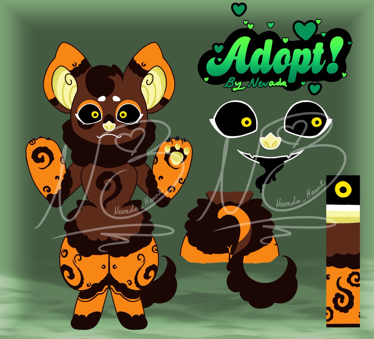 _Nevada_Heart_'s tweet photo. I finished the other adopt!
Selling for $30 aud or higher (dm me for info)

#furry #adopt #digitalartㅤㅤㅤㅤ https://t.co/Xth0kZFjgK