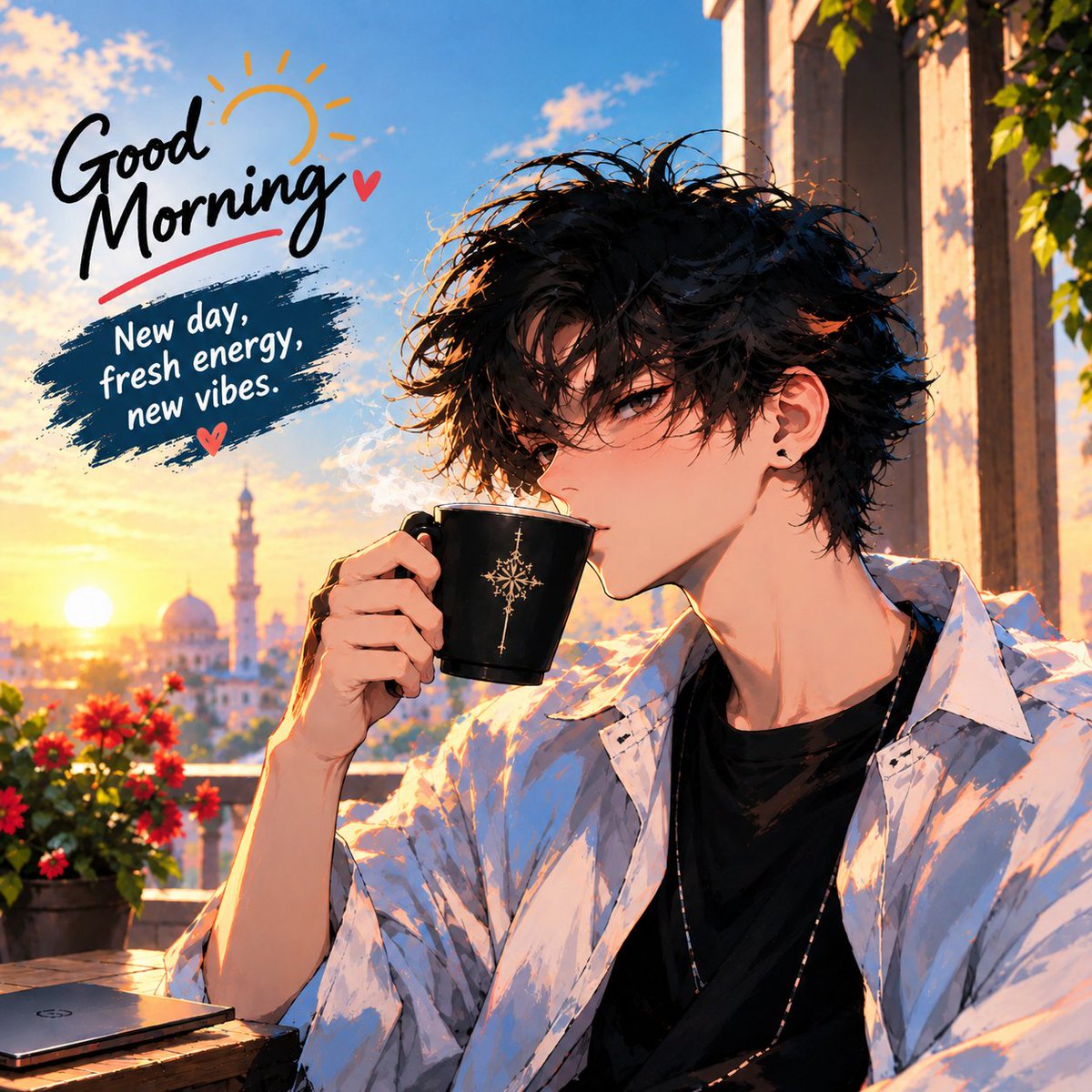 Xelo_Fi's tweet photo. Good morning ☀️

New day, fresh energy, new vibes.
Let’s make today count. ✨

GM everyone 🤝💙 https://t.co/hFE8oR1tPm