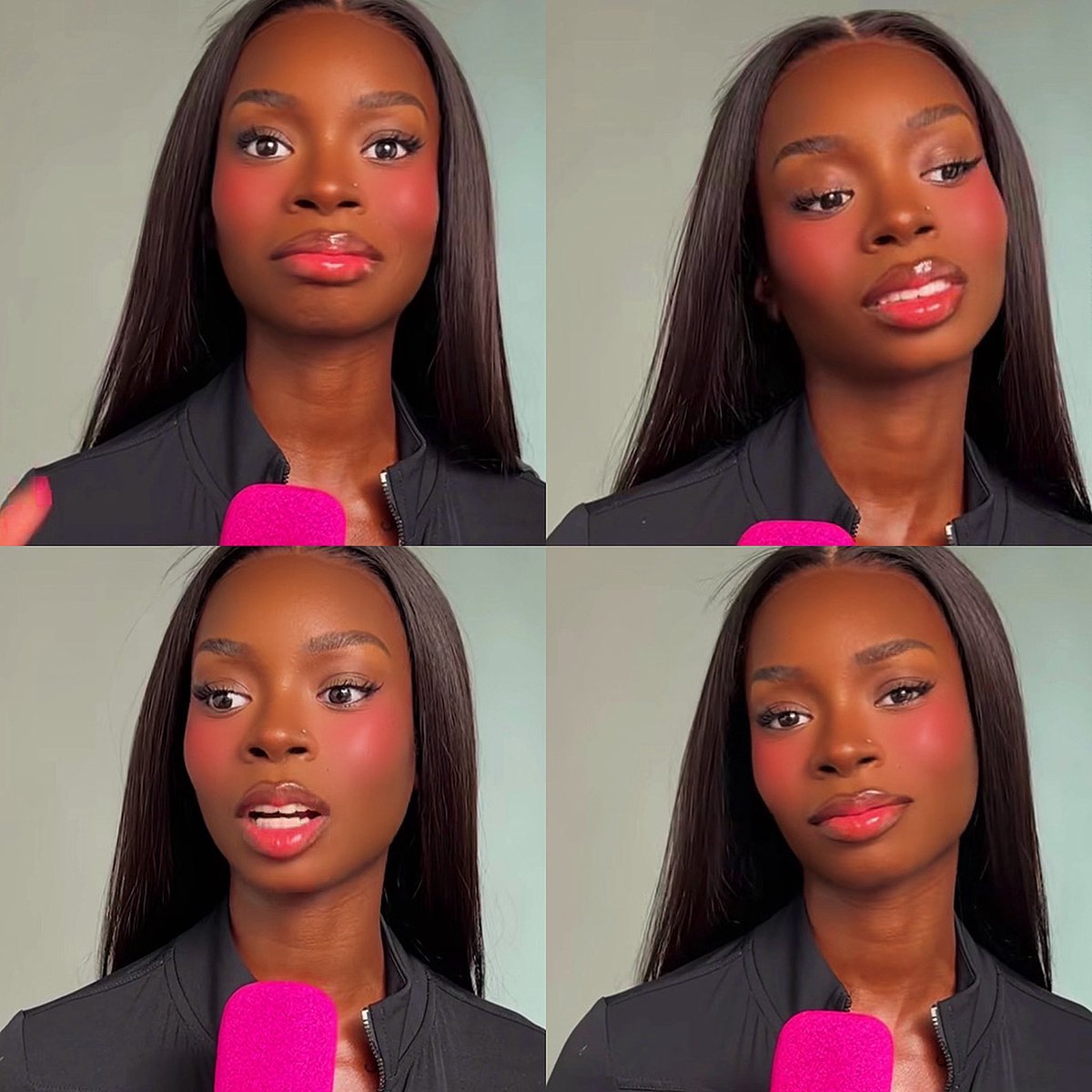 thecooprint's tweet photo. pretty in pink 

#OlandriaxTheCut https://t.co/SZKyhRkzfe