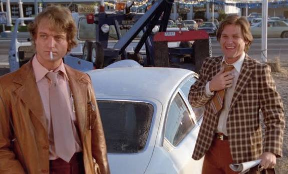 themarckillian's tweet photo. Used Cars 1980 - they don't make em like this no more.
Kurt Russell and the late Gerrit Graham. RIP. https://t.co/8czIhetPFv
