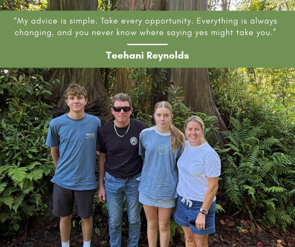 RRRNetwork's tweet photo. What started as a 12-month maternity leave contract became a 27-year career in agriculture.

For Teehani Reynolds, saying yes to opportunities has led to a career built on adaptability, connection and community.

Read Teehani’s story https://t.co/oilfLJhEr2

@AuNutrien https://t.co/mV0aJaIR6z