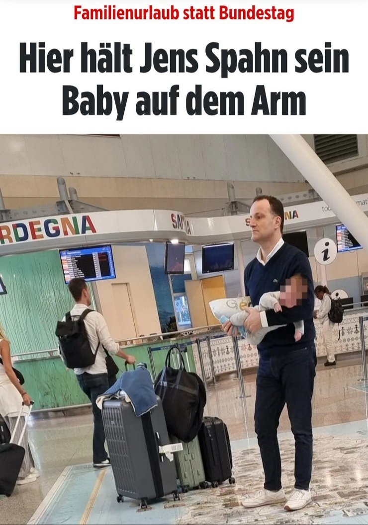 watch_union's tweet photo. Work-Life-Balance die Zweite:

Die @CDU steckt in ihrer schwersten Krise seit 1949.
Deutschland steckt in einer seiner schwersten Krisen.
Jens #Spahn müsste sich eigentlich in einen neuen Job einarbeiten.

Er sitzt aber nicht im Bundestag.
Jens Spahn macht Urlaub.
/PM https://t.co/ludr8V9dZZ
