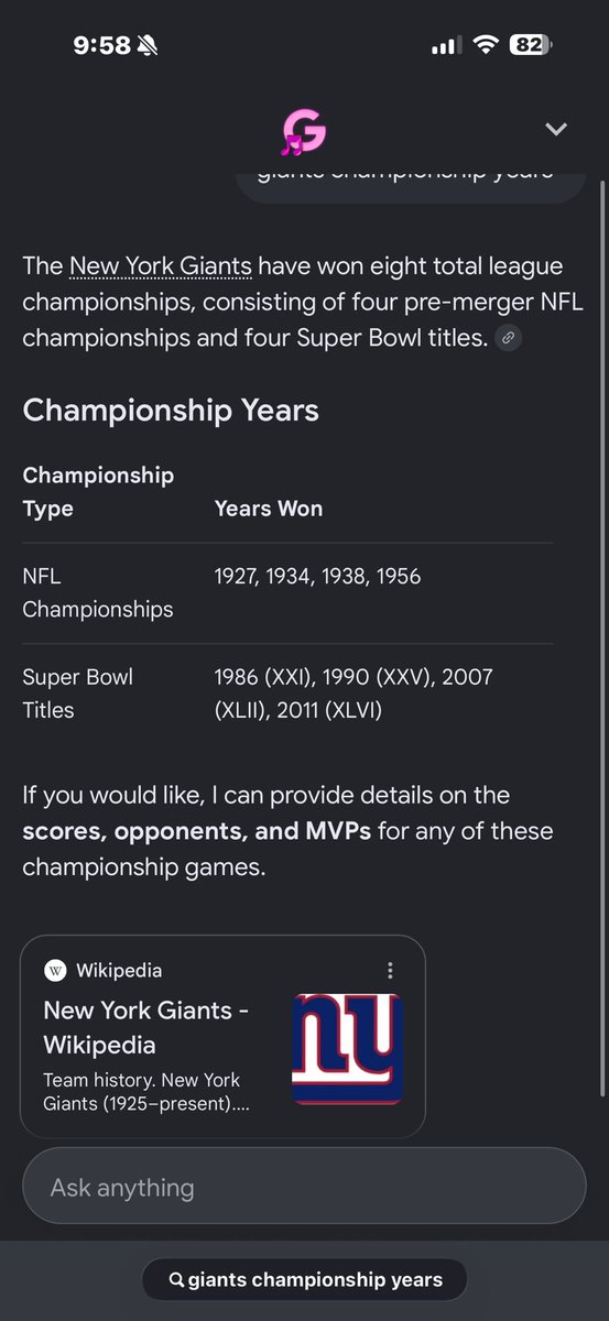 SWERVO_007's tweet photo. @nyg_real @Mattyb71 @Giants 20 years ago let it go mfs done been born and went to college bro https://t.co/2NaAtARzdx