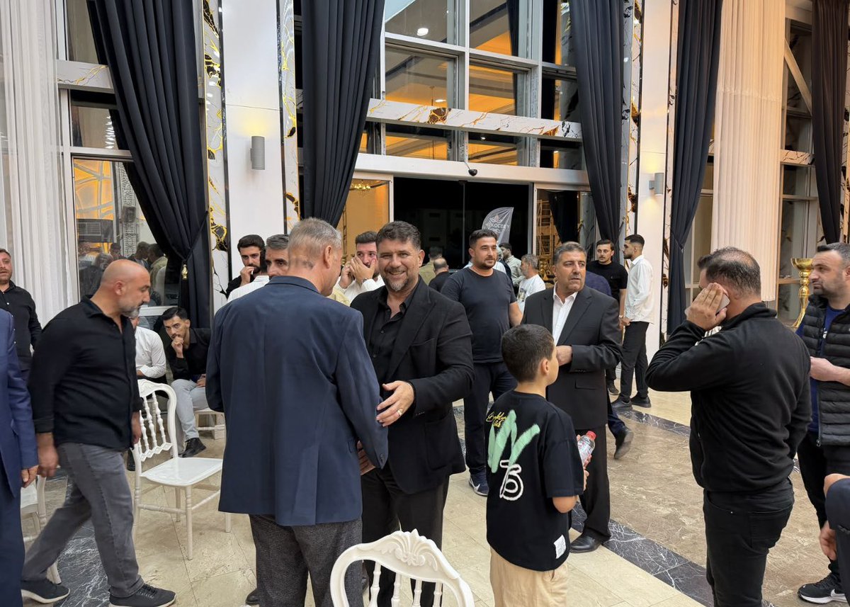 MelikEmre1's tweet photo. *
İlerleyen saatlerde Sıtkı Yılmaz abinin düğününe katılarak aileye hayırlı olsun dileklerimizi ilettik…
Genç kardeşlerimizle iki cihan saadeti dileriz inşallah… https://t.co/fSC89HG2gL