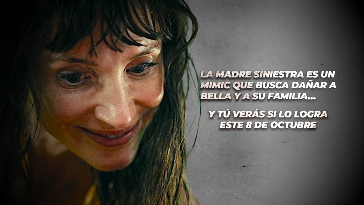 Cinepolis's tweet photo. ¿Cómo distingues a tu mamá… de algo que se ve exactamente como ella? 🤔 Me temo que, si te encuentras a algo así… ¡seguramente es un #mimic! 😱 Y aquí sabrás más al respecto. 🤫😈 #MadreSiniestra https://t.co/xjMghfgn1u