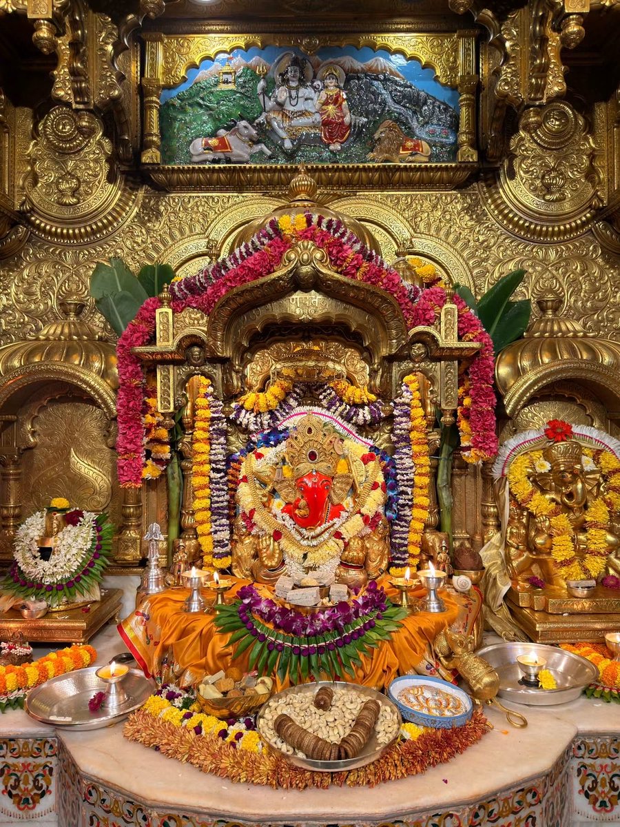 Nitika_K_Singh's tweet photo. 🙏गणपती  बाप्पा मोरया 🌺मंगलमूर्ती मोरया 🙏 24/09/2026 https://t.co/qWYROhV961