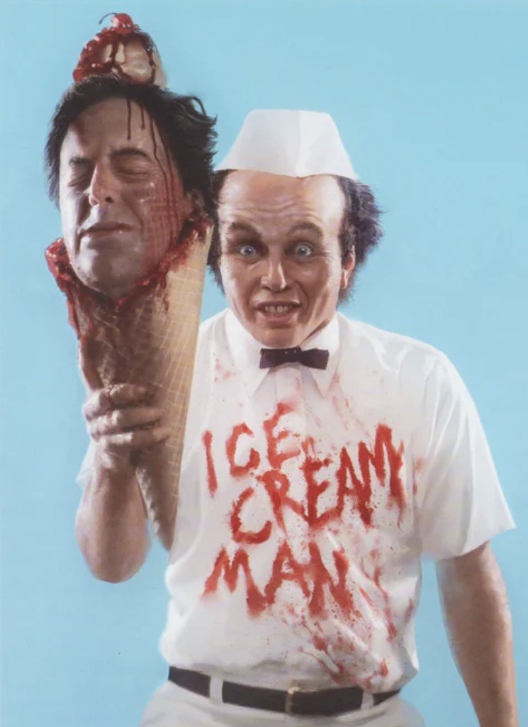 faceonyourface's tweet photo. #61DaysOfHalloween π»ππͺ ππ π
Ice Cream Man (1995)π¦
The only true Ice Cream Man horror movie.
#IceCreamMan #HorrorCommunity #MutantFam https://t.co/nm8PLskPtY
