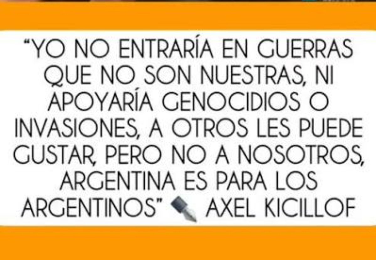 PabloPerazzo's tweet photo. 🚨 Ya te lo habia contestado el sabado ante miles de argentinos. Fin
@Kicillofok https://t.co/I8Pu3iBP1F