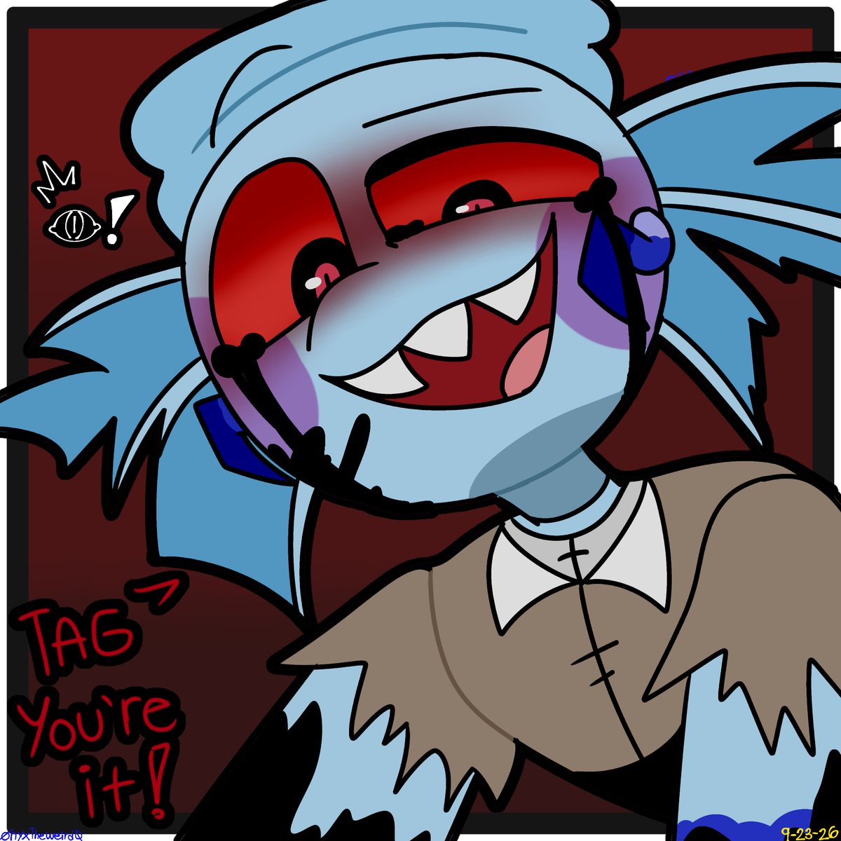 OnyxTheDrawer's tweet photo. You have no choice but to play along with his game.

#Trout #season2au #dandysworldau #dandysworldoc #dandysworld https://t.co/pyTw2r8SLC