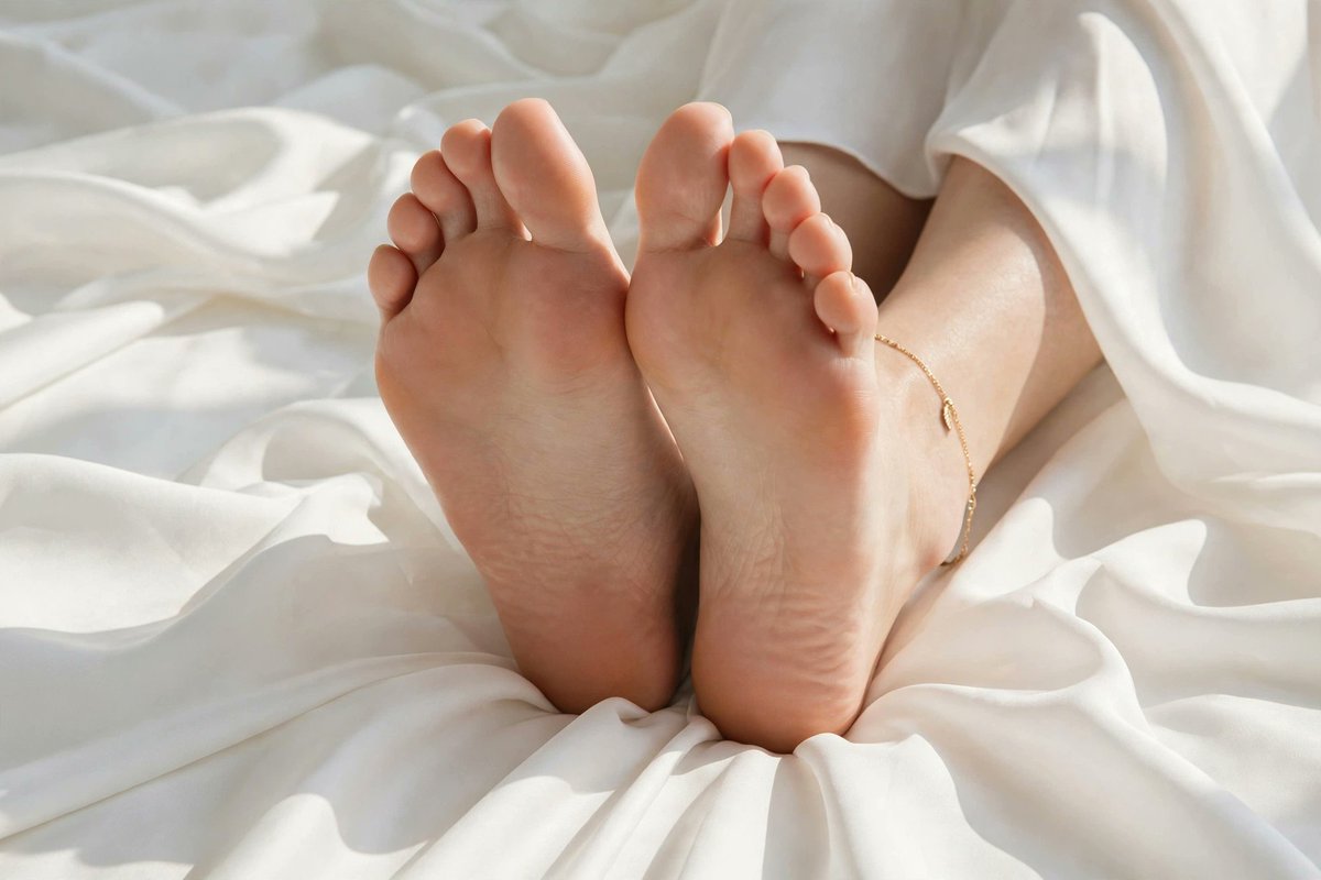 TheDailySole2's tweet photo. soft sheets, softer soles 👣 https://t.co/XAVctk1KXZ