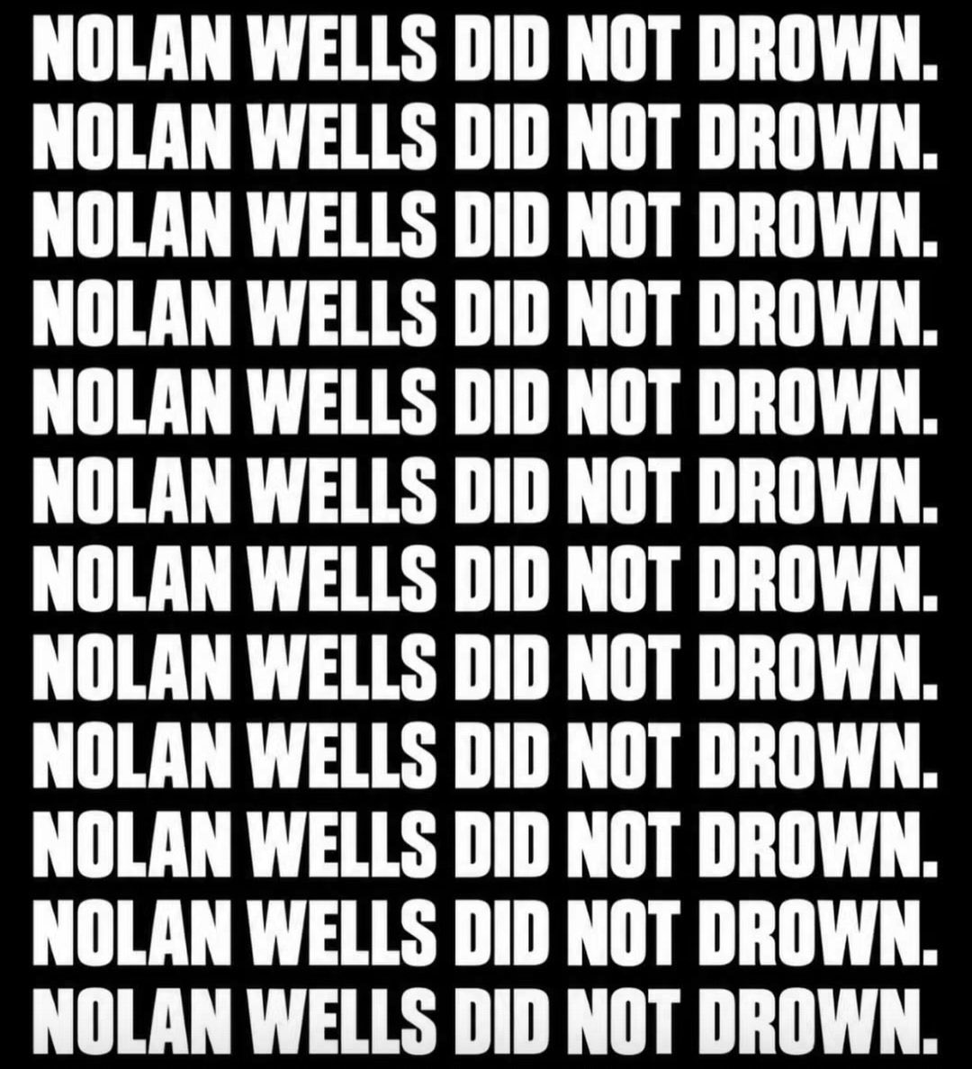 GrimesXGurira's tweet photo. We’ll never quit talking about it!

#JusticeForNolanWells https://t.co/nXzt1sbc21