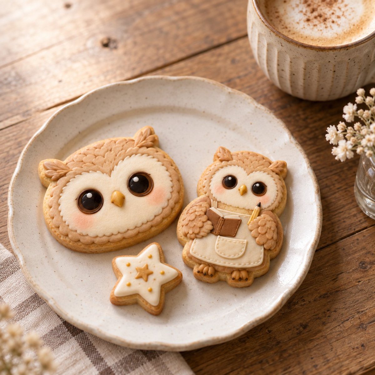 mami_AIwork's tweet photo. アイシングクッキー風🍪だなんて、もったいなくて食べれない🦉 https://t.co/EhtUxo0iAx