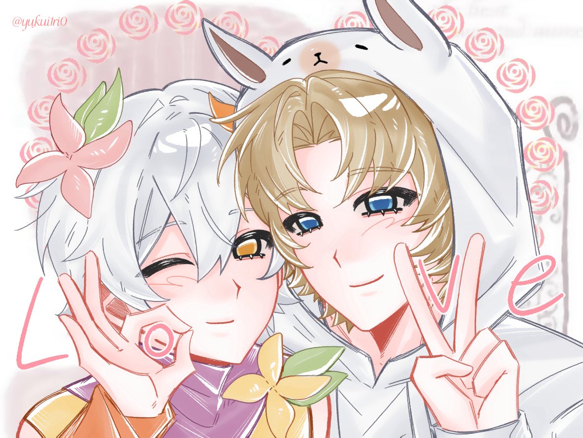 yukui1rio0's tweet photo. love
（not my art but my commission https://t.co/mvR5tX2pup