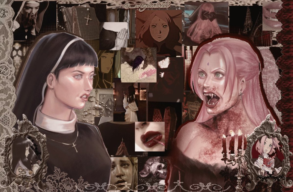 _angeliicdoll's tweet photo. 𝓟rof𝖺𝗇e 𝓢a꯭𝗇𝖼꯭tity: 𝓣𝖾𝖾𝗍𝗁 of 𝓼𝗂𝗇
         Sister Hyūga &amp; Miss Haruno. 

“Her purity was as sweet as the blood I 𝗱𝗿𝗮𝗻𝗸” https://t.co/cGBmcEVfOe