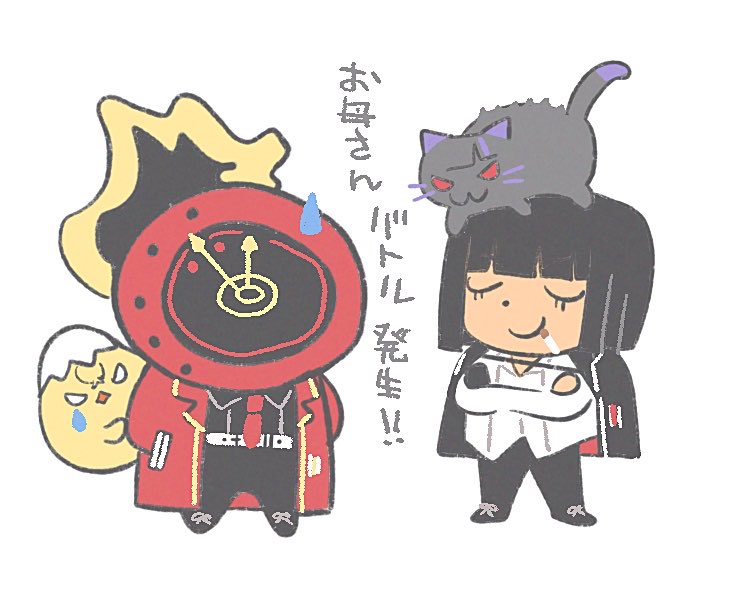 tamanobuland's tweet photo. 大お母さんバトル https://t.co/21zzwD8IG7
