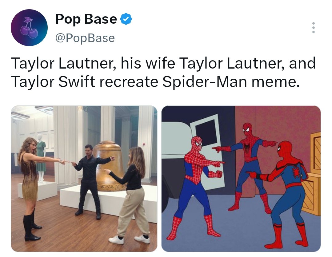 Rockstar82vansh's tweet photo. @PopBase Now I understood why they creaythis Taylor Meme https://t.co/Qx6C1umuxT